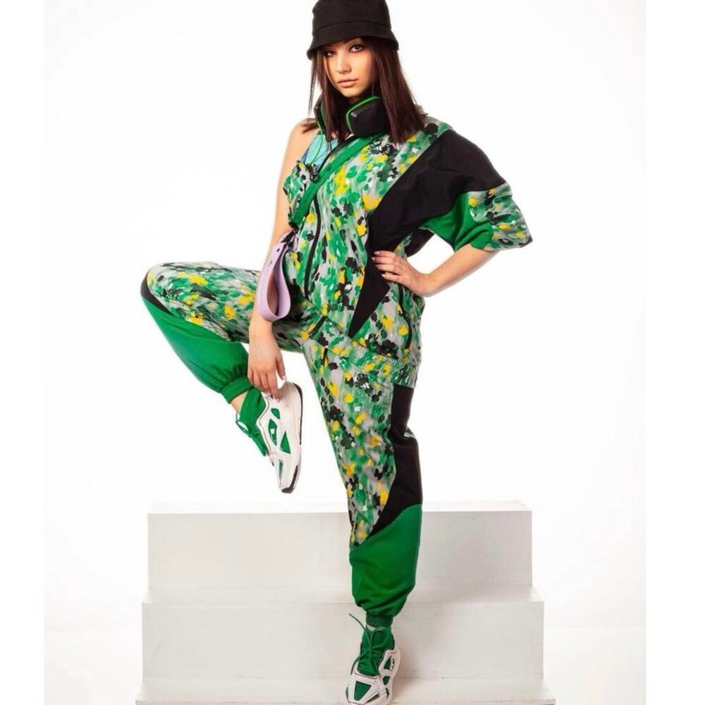 Adidas x Stella McCartney Green Track Set NWT